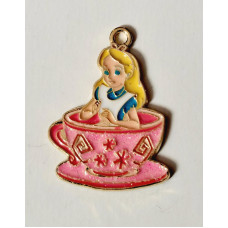 Підвіска (шармик) Only Аліса в чашці, 2,5х3,4 см (633107)