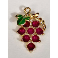 Підвіска (шармик) Only Виноград з листочком (633124)