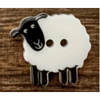 Гудзик Only Чорно-біла овечка, 1,6х1,4 см (633137)