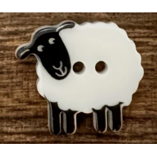 Гудзик Only Чорно-біла овечка, 1,6х1,4 см (633137)