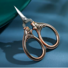 Ножиці для вишивки Only Ретро, бронзового кольору, довжина 6 см (633150)