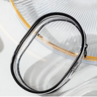 Прозора сумочка для зарядки на блискавці Only, 10х7 см (633151)