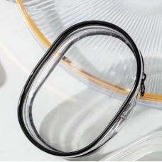 Прозора сумочка для зарядки на блискавці Only, 10х7 см (633151)