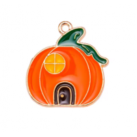 Підвіска (шармик) Only Гарбузик-будиночок, 2х2см (633182)