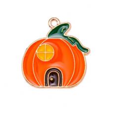 Підвіска (шармик) Only Гарбузик-будиночок, 2х2см (633182)