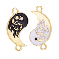 Підвіска (шармик) Only Інь і Янь, 2 шт.2,5х1,5 см (633183)