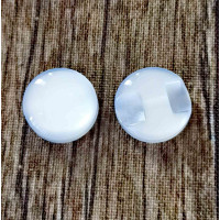 Гудзики Only Білі напівпрозорі, 12,5мм, 2 шт (633191)