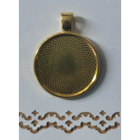 Основа для кулону Only Золото, діаметр 2,5 см (633221)