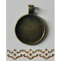 Основа для кулону Only Бронза, діаметр 2,5 см (633224)