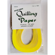Набір смужок паперу для квілінгу Quilled Creations жовтий (304-633304)