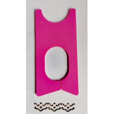 Бобіни Максі для пряжі, шнура, стрічки Only Рожева, 9х4,3 см(633238)