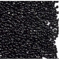 Бісер Чехія Шарлотта (натуральний чорний) Preciosa, 50 г (23980) 