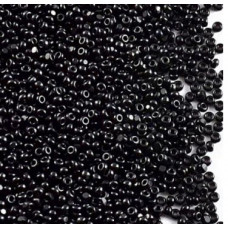 Бісер Чехія Шарлотта (натуральний чорний) Preciosa, 50 г (23980)