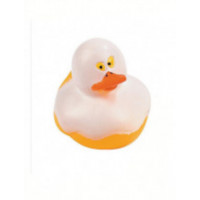 Гумова іграшка для ванни Crafters Choice Качка-привид, що світиться в темряві (А-488)