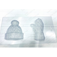 Форма для мила пластикова VD-line Шапочка та рукавичка (633264)