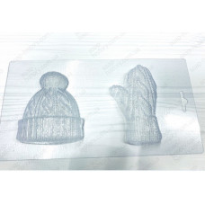 Форма для мила пластикова VD-line Шапочка та рукавичка (633264)