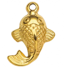 Підвіска (шармик) Only Золота рибка, 1,6х1см (633303)