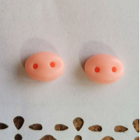 Носики-п'ятачки для іграшок клейові Only, 2 шт, 1х0,8см (633353)