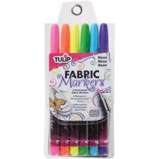 Набір маркерів I Love To Create для тканини Neon, 6 шт.(28975)