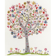 Набір для вишивання хрестиком Bothy Threads Дерево кохання (XKA2)