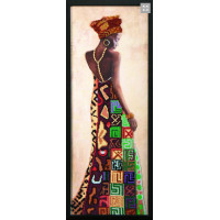 Набір для вишивання бісером Чарівна мить Африканська принцеса (Б-703)