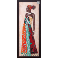 Набір для вишивання бісером Чарівна мить Африканська красуня (Б-704)