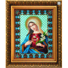 Набор для вышивания бисером Чарівна мить Непорочное сердце Марии (Б-1232)