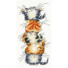 Набір для вишивання хрестиком Bothy Threads Кішки (XMS27)