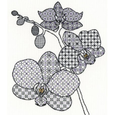 Набір для вишивання Bothy Threads Blackwork Orchid Орхідея (XBW2)