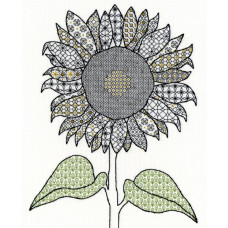 Набір для вишивання Bothy Threads Blackwork Sunflower Соняшник (XBW1)