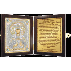 Набір для вишивання бісером Нова Слобода Ікона (православний складень) Св. Рівноап. Цариця Олена (СМ7153)