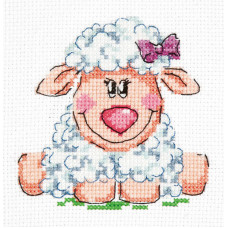 Набір для вишивання хрестиком Magic Needle Малятко-овечка (18-83)