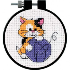 Набір для вишивання хрестиком Dimensions Миле кошеня (73038)