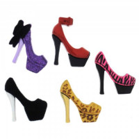 Набір гудзиків-прикрас Jesse James Туфельки (6963)