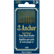 Голки для вишивання Anchor, 24 (14493 24)