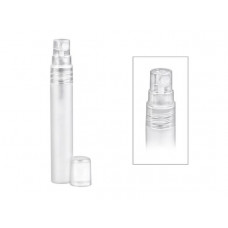 Флакон-спрей Crafters Choice, 8мл, морозно-білий пластик, пульверизатор, прозорий ковпачок (P10256)