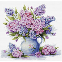 Набір для вишивання хрестиком Luca-S Бузок надії (B7059)