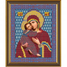 Схема для вышивки бисером Новая Слобода Богородица Владимирская (БИС9008)