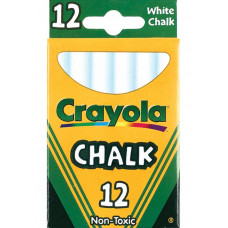 Крейда Crayola, біла, 12 шт (51-0320)