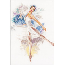 Набор для вышивания крестом LanArte Балерина - Ballerina (PN156939)