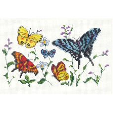 Набір для вишивання хрестиком Magic Needle Танець метеликів-1 (42-01)