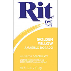 Фарба для тканини Rit Dye Powder, золотисто-жовтий (3 42)