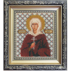 Набір для вишивання бісером Чарівна мить Ікона свята мучениця Лідія (Б-1080)