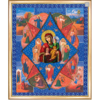 Набір для вишивання бісером Чарівна мить Ікона Неопалимая купина (Б-1090)