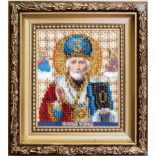 Набір для вишивання бісером Чарівна мить Ікона святителя Миколая Чудотворця (Б-1120)