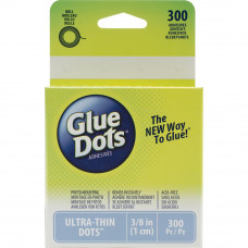 Клеевые точки Glue Dots, ультратонкие, 0,95 см (GD05029)