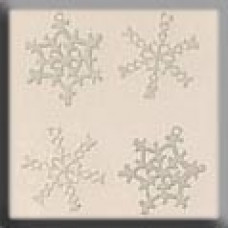 Прикраси Mill Hill WHITE Metal Snowflake (15001)