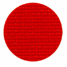 Канва для вышивки Аида 16 Zweigart красная (3251/954)