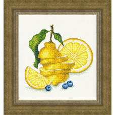 Набір для вишивання хрестиком Зроблено з любов'ю Соковитий лимон (ВІ-023)
