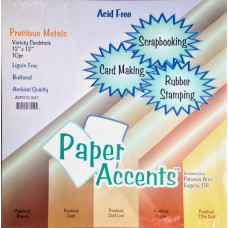 Двосторонній картон-металік Paper Accents (ADP1212.1047)